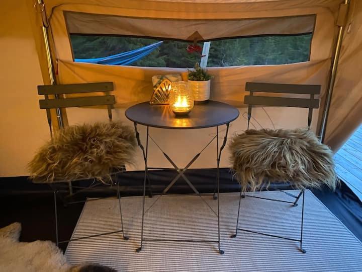 Glamping Tent With Amazing View In The Forest Torsby Exterior photo